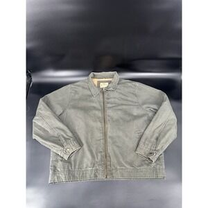 James Dean Canvas Jacket Men's Size 2XL The Original Authentic Classic Green